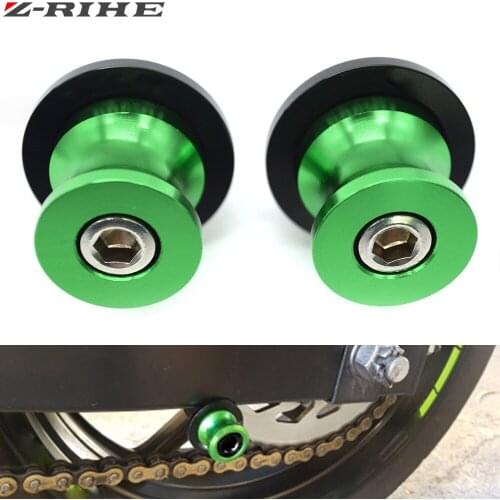 10mm Swingarm Spools Sliders Motorcycle For Kawasaki ER-6N ER6N ER 6N 2006-2016 2007 2008 2009 2010 2011 2012 2013 2014 2015