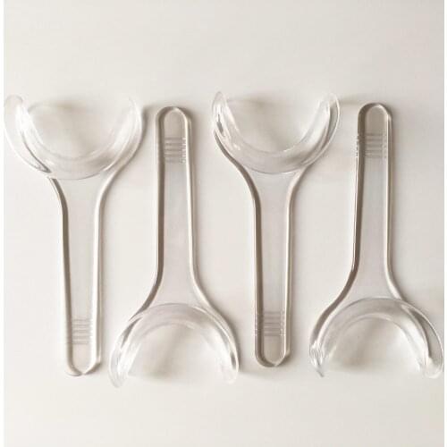 10 Pcs Orthodontic Dental accessories Teeth Whitening Dental Mouth Opener T Shape White Color Big Size Lip and Cheek Retractor