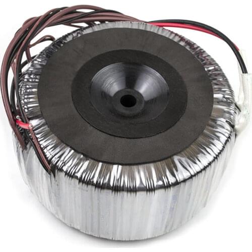 500W A core input 220v output two sets of dual 24v two sets of single 12v high power pure copper wire toroidal transformer