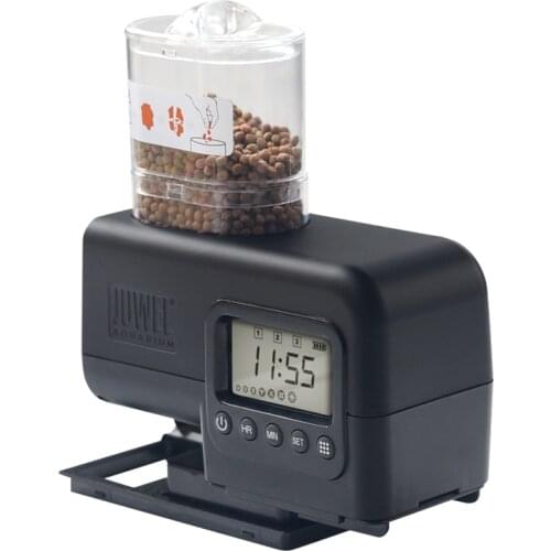 JUWEL Digital LCD Auto feeder Aquarium Tank Automatic Fish Feeder Timer Food Feeding Electronic Fish Food Feeder Timer fish