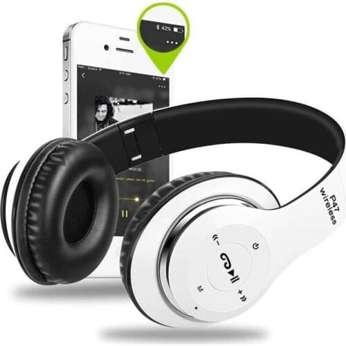 Wireless Headphones Bluetooth 5.0 Headsets 9D HIFI Stereo Noise Cancelling Foldable Headband Earphones with Mic