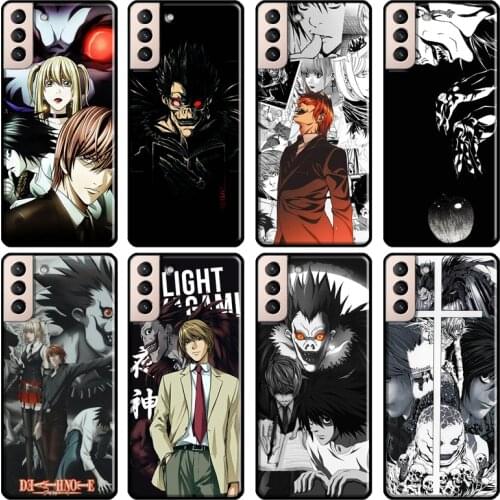 Death Note Ryuk Case For Samsung Galaxy S21 Ultra S10 S8 S9 Note 10 Plus Note 20 S10e S20 FE Phone Cover