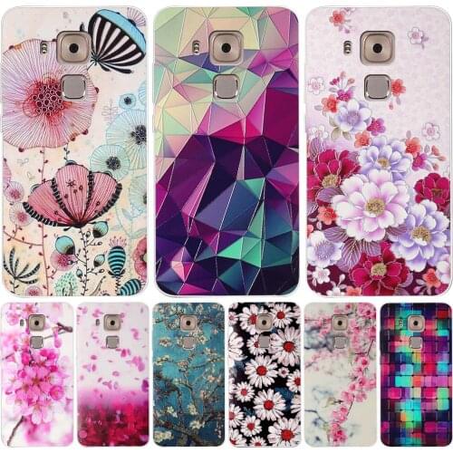 Phone Case For LG K10 LTE K420N K430 K430ds F670 Soft TPU Back Cover For LG K10 Flower Pattern Cases for LG K10 K410 K420N Bags