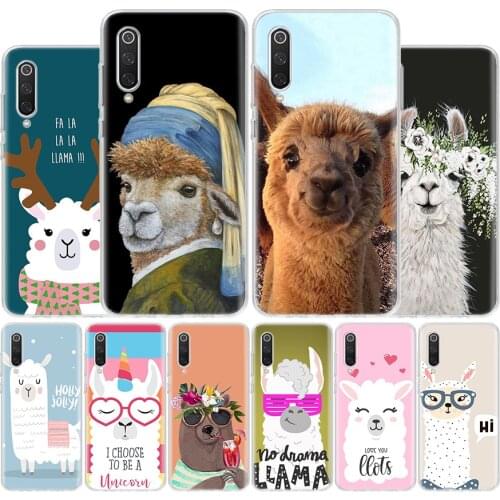 Lama Llama Alpacas Cover Phone Case For Xiaomi Redmi Note 9 9S 8T 8 7 6 5 5A 6A 7A 8A 4X K20 K30 S2 Pro Luxury Soft Coque Capa