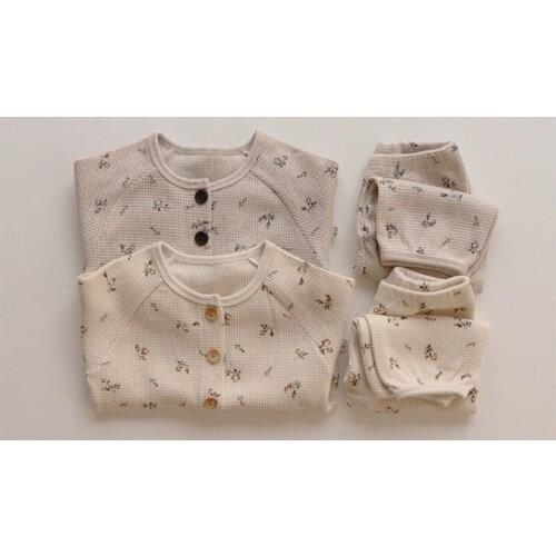 Childrens pajamas summer baby home clothes air conditioning suit autumn kids clothes girls