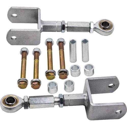 2 Pcs Double Adjustable Rear Upper Control Arms for Ford Mustang 1979-2004