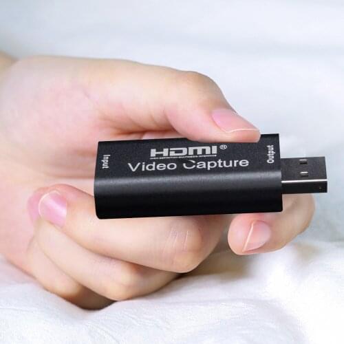 4K Graphics Capture Card HDMI to USB 2.0 Placa De Video Recorder Box for Live Streaming Video Recording hdmi Digital Converter