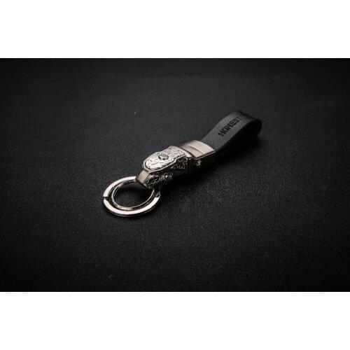 Kwheel Wonderful Gift Genuine Leather Key Chain Alloy Key Ring Universal Car KeyChain Fashion Car-styling Free Shipping