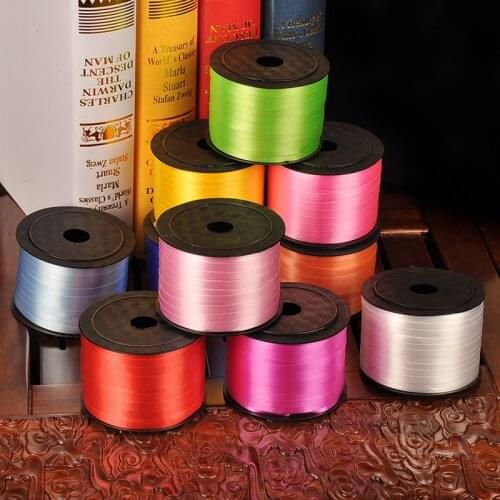 90 M 100 yards Balloons Ribbon Satin Wedding Balloon Ribbon Roll diy Ballons Accessories Birthday Party Decorations Kids Adult