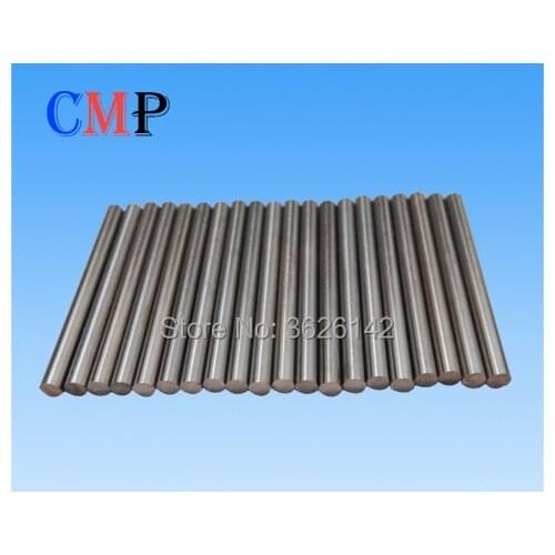 Copper Tungsten Rod W75 CuW Dia. 4mm L50mm Tungsten Copper Electrode EDM Consumable