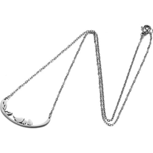 Fashion Women Necklace Three Little Birds Decor Necklace Stainless Steel Small Animal Design Necklace Women Bijoux Femme 2021