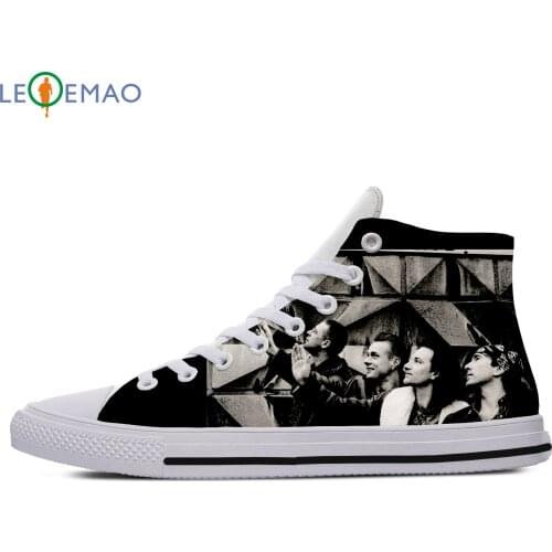Custom Spring Autumn Canvas Shoes U2 High Quality Handiness Flats Mens Casual Shoes Printing Comfortable Big White Zapatillas