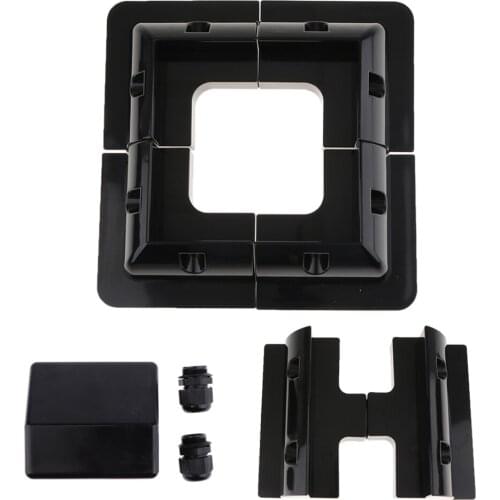 Set of 7 Pack Solar Panel Mounting Bracket Caravan RV Motorhome Boat