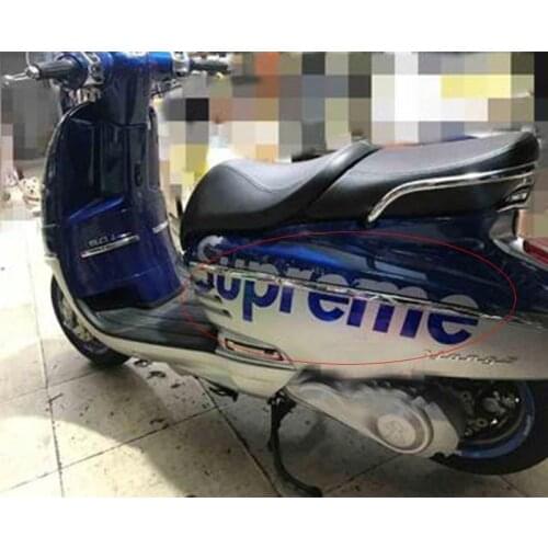 Motorcycle Headlight Fairing Stickers Decals Emblems For VESPA Django150