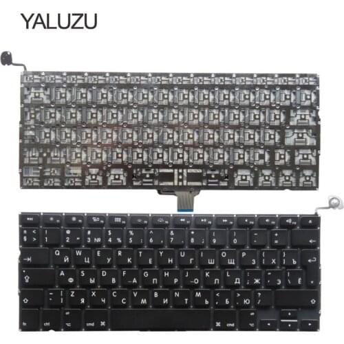YALUZU NEW keyboard For Apple Macbook pro 13" 13.3'' A1278 Russian Laptop Keyboard Unibody MC700 MC724 MD313 2009-2013 Year new