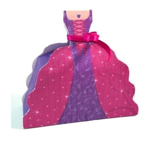 Wholesale High Quality Exquisite Color Small Size Princess Dress Box, Suitable For Party Birthday Celebration