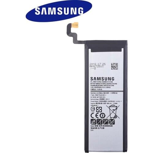 Original Samsung Replacement Battery For Galaxy Note 5 SM-N9208 Note5 N9208 N9200 N920t N920c Authentic EB-BN920ABE 3000mAh