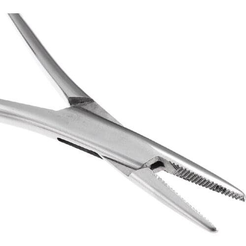 Dental Orthodontic Stainless Steel Mathiew Needle Holder 14cm Dentist Forceps 1 pc