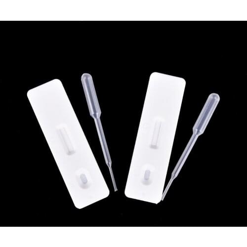 2Pcs Home Private Early Pregnancy Urine Midstream Test Strips Kit