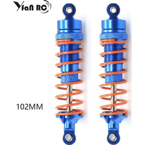 Yfan Rc ARRMA 1/10 BIG ROCK GRANITE Monster Truck Metal Aluminum alloy Bold Rear shock absorber Midpoint distance 102 mm