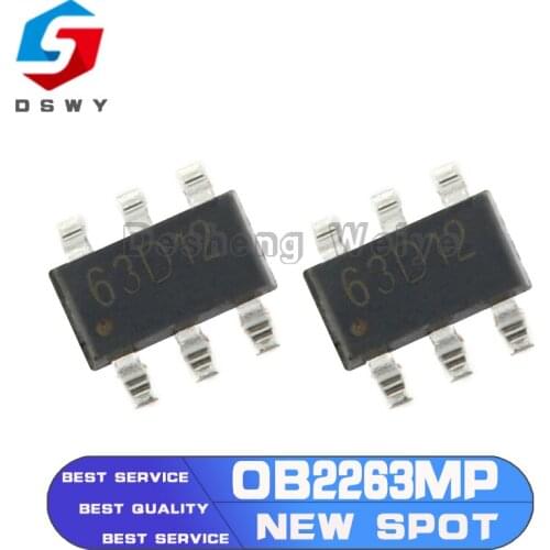 10PCS OB2263MP SOT23-6 OB2263 OB2263AMP SOT-23-6 SOT SMD Chipset New and Original IC