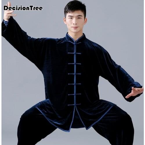 2021 traditional chinese tangsuit martial arts performance jiu jitsu chinese kung fu wushu uniform tai chi suit for men women