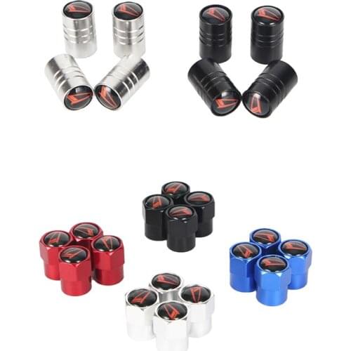 4pcs Car Tire Wheel Valve Stem Caps for Daihatsu Terios Sirion Mira Materia Rocky YRV Feroza Charade Car-styling Accessories