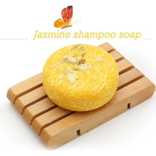 4pcs Handmade Ginger Jasmine Cinnamon Multiflorum Shampoo Soap Bars