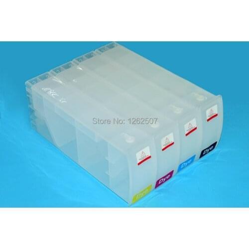 5Pcs / Lot 800ML HP80 Refillable Ink Cartridge For HP Designjet 1050 1055 80 1050PS 1050 Plus Plotters