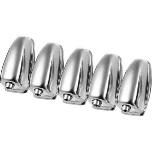 5pcs/Pack Drum Lug Single-end Snare Drum Lug Ear Claw Hooks Connector Drum Accessories Replacement Black/Silver Colors