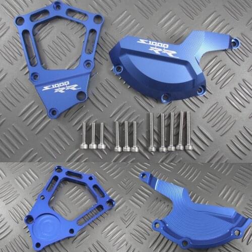 Motorcycle CNC Engine Case Slider Cover Protectors For BMW S1000R/S1000RR/HP4 2009 10 11 12 13 14 15 16 Engine Covers Protectors