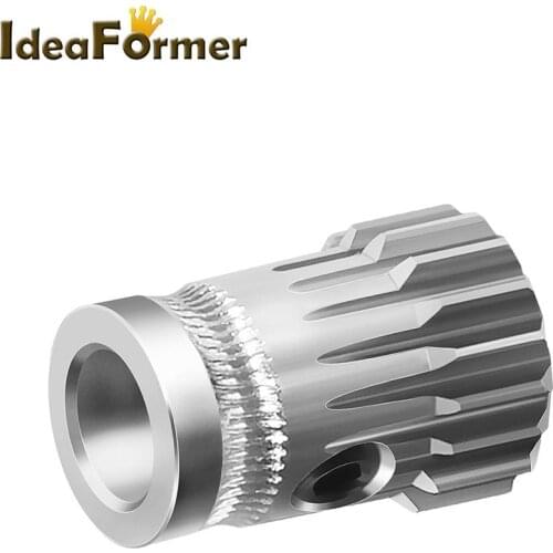 3D printer parts BMG dual drive gear for BMG double gear extruder for Prusa i3 3d printer gear Bowden Extruder