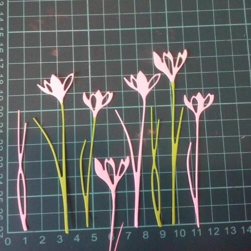 Wildflower Weed Decoration 2019 New Diecut Metal Cutting Dies for DIY Scrapbooking Embossing Paper Cards Making Crafts Supplies