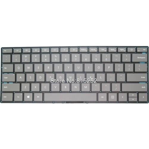 Laptop Keyboard For Microsoft surface Laptop 3 13.5” 15” 1867 1868 United States US Gray Without Frame