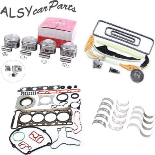 New EA888 Engine Cylinder Piston Bearing Gasket Overhaul Rebuild Kit For VW Golf Passat CC Audi A3 A4 A5 TT Skoda 1.8T CDAA CDAB