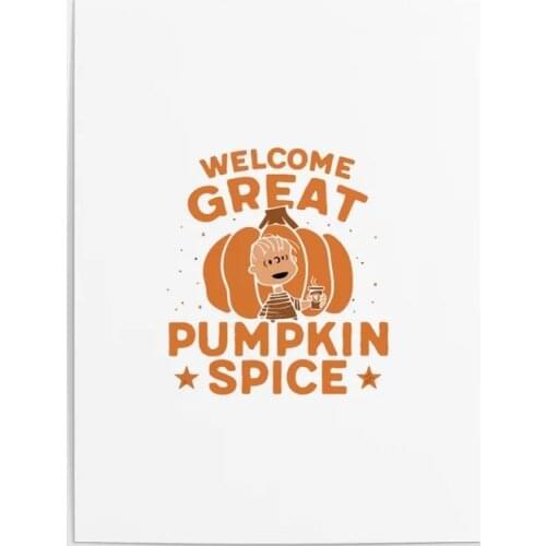 Modular Pictures Home Great Decoration Wall Art Modern Pumpkin Spice Canvas Prints Cartoon Painting Poster For Bedroom No Frame