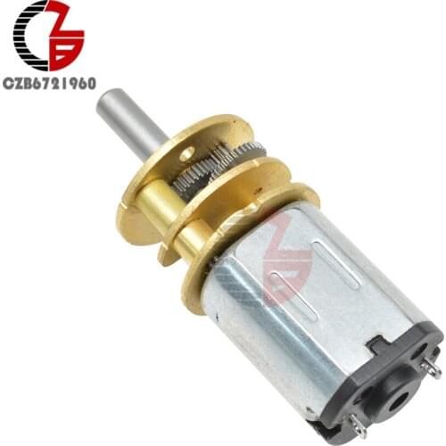 GA13 N20 DC Gear Motor 3V 100RPM Linear Electric Miniatura Motor for Home Appliance Fan Car Hobby Toy RC Car