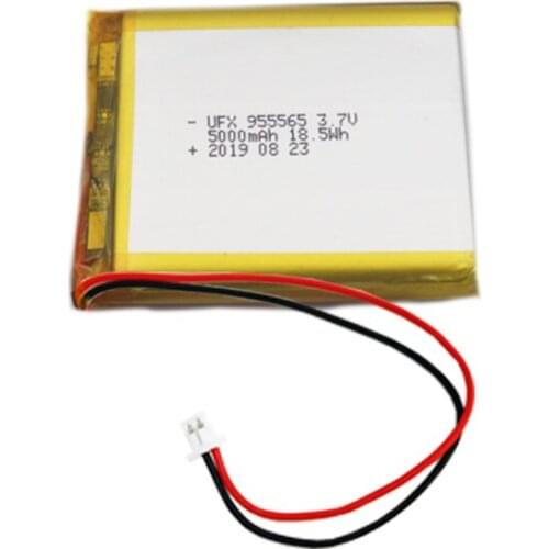 OCTelect Lithium polymer battery 955565 3.7V 5000mAh medical equipment lighting fixtures smart home