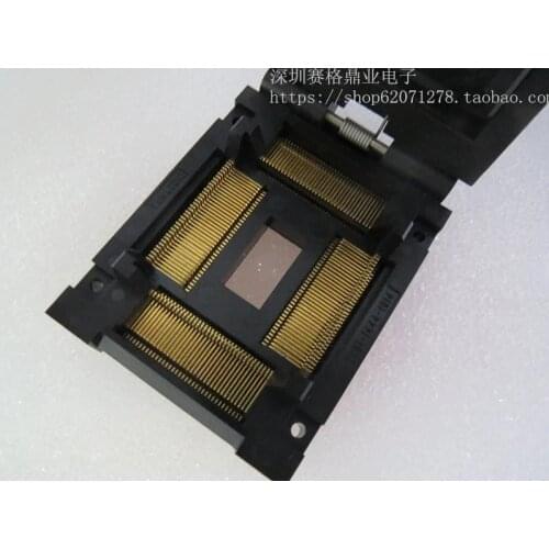 Original YAMAICHI IC Test Seat IC51-1444-1014 Burning Programme QFP144 Socket Adapter Spacing of 0.65MM