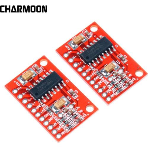 PAM8403 Mini Digital Power Audio Amplifier Board 3W*2 Class D Digital 5V Power Supply Amplifier Board Efficient for Arduino