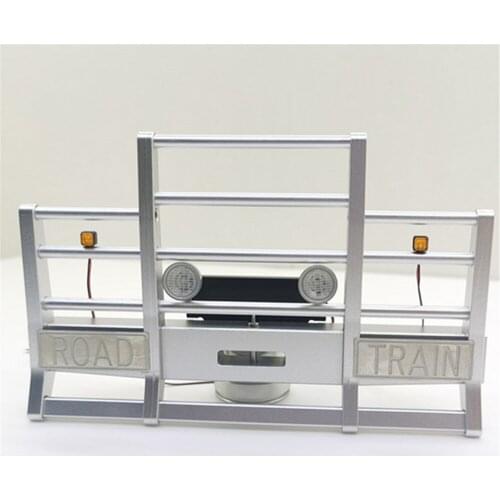 Protective Guard Replacement For Tamiya 1/14 GRAND HAULER 56344 56301 Tractor Front Bumper Assy with Light Wire