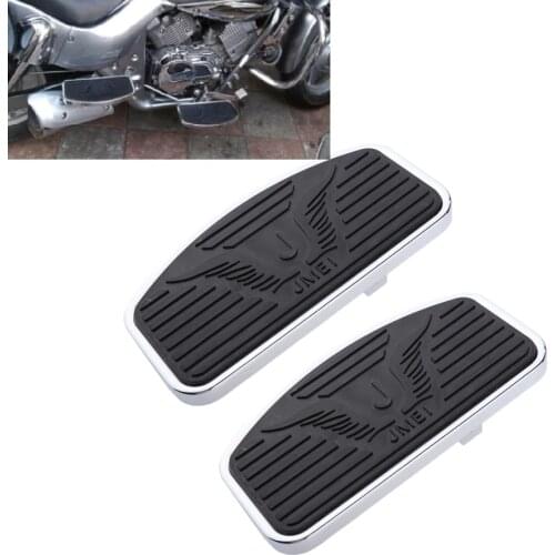 1 Pair Front Motorcycle Driver Floorboards For Suzuki Intruder Volusia 400 800 Motorcycle Foot Pegs