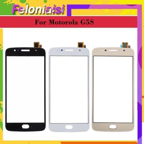 10pcs/lot ORIGINAL For Motorola Moto G5S XT1791 XT1792 XT1794 XT1795 XT1797 Touch Screen Digitizer Front Glass Panel Sensor