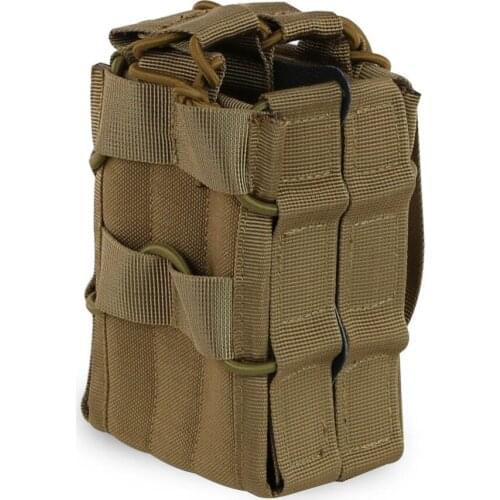 1000D Nylon Magazine Pouch Molle System Tactical Pouch Double Layer Storage Bags M4 Pistol Fast Mag Pouches