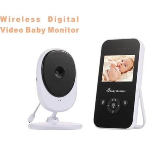 2.4 Inch Wireless Two Way Intercom Baby Monitor Temperature Display Baby Camera