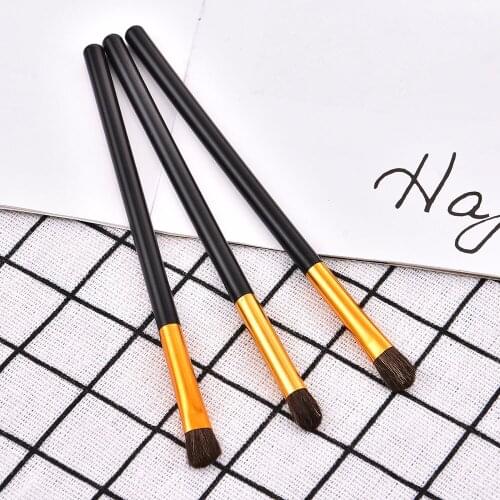 3Pcs/set Horsehair Ultra Soft Eyeshadow Brush Sets Are Suitable for Beginners Single-head Brushes Beauty and Makeup Tools