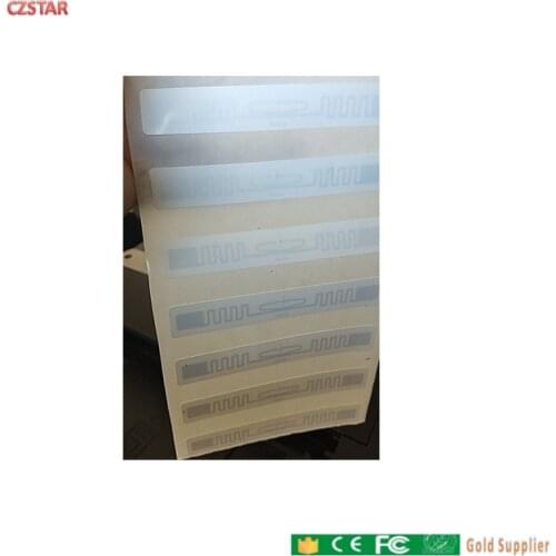 868-915mhz Passive RFID UHF Alien 9740 Higgs4 RFID Paper Label Wet Inlay alien h4 chip with free alien h3 sample