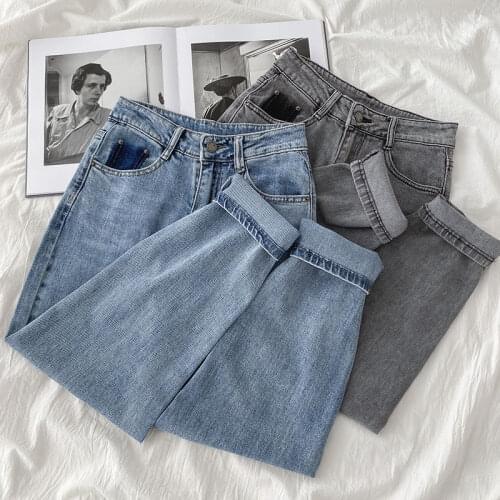 AINICECAI Women's Loose Jeans