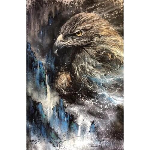 5D Full Diamond Painting Proud eagle Free Shipping Home Decoration DIY Picture Handicraft