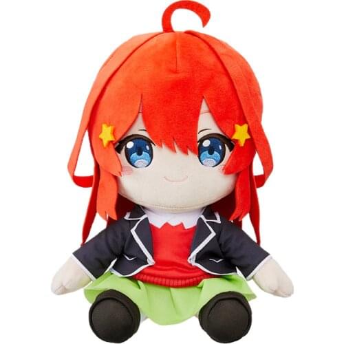 Pre-Sale The Quintessential Quintuplets Nakano Itsuki anime figures Plush doll Anime toys gift sweet cute anime Plush toys